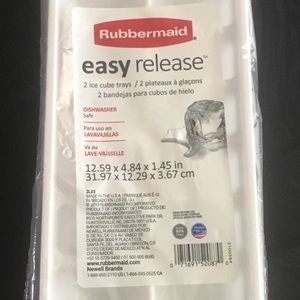 Rubbermaid easy release ice cube trays 2 trays
